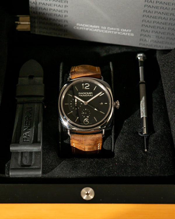 Panerai Radiomir 10 Days GMT PAM00323 - Full Set (2013)