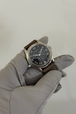 Patek Philippe Watch Annual Calendar 5035P - Platinum - Black Dial - Box & Extract - 2001