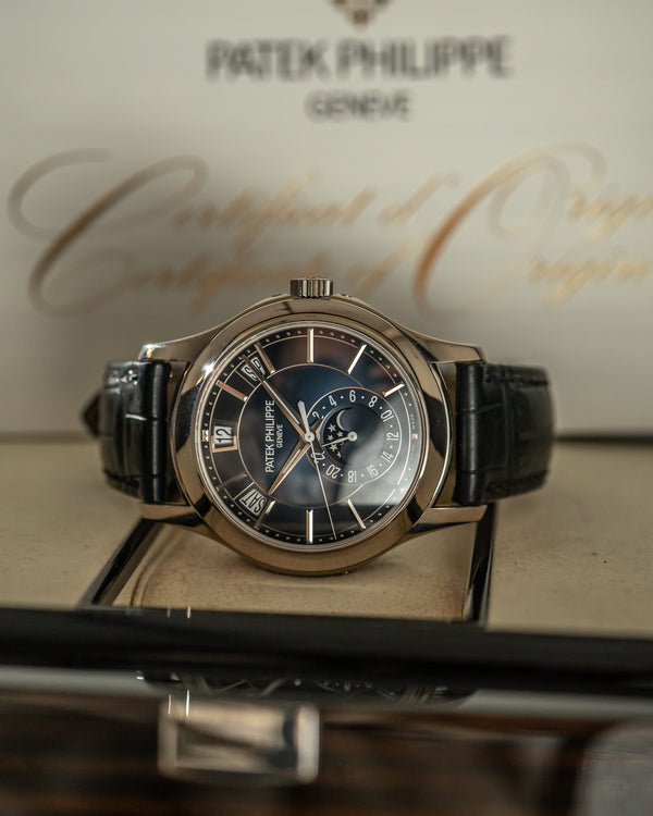 Patek Philippe Watch Annual Calendar 5205G-013 - Blue Dial - Full Set - 2025
