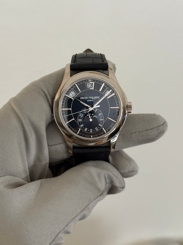 Patek Philippe Watch Annual Calendar 5205G-013 - Blue Dial - Full Set - 2025