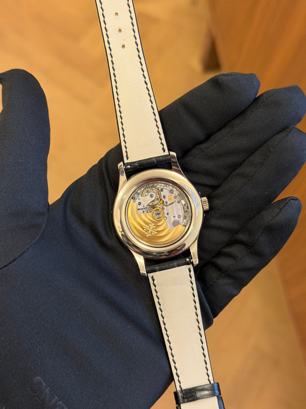 Patek Philippe Watch Annual Calendar 5205G - Silver Opaline Dial - Watch Only