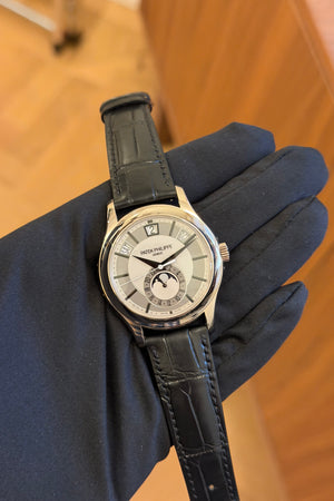 Patek Philippe Watch Annual Calendar 5205G - Silver Opaline Dial - Watch Only