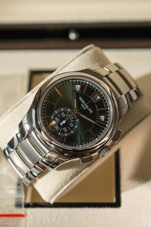 Patek Philippe Annual Calendar Chronograph 5905/1A - Green Dial - Full Set (Like New)