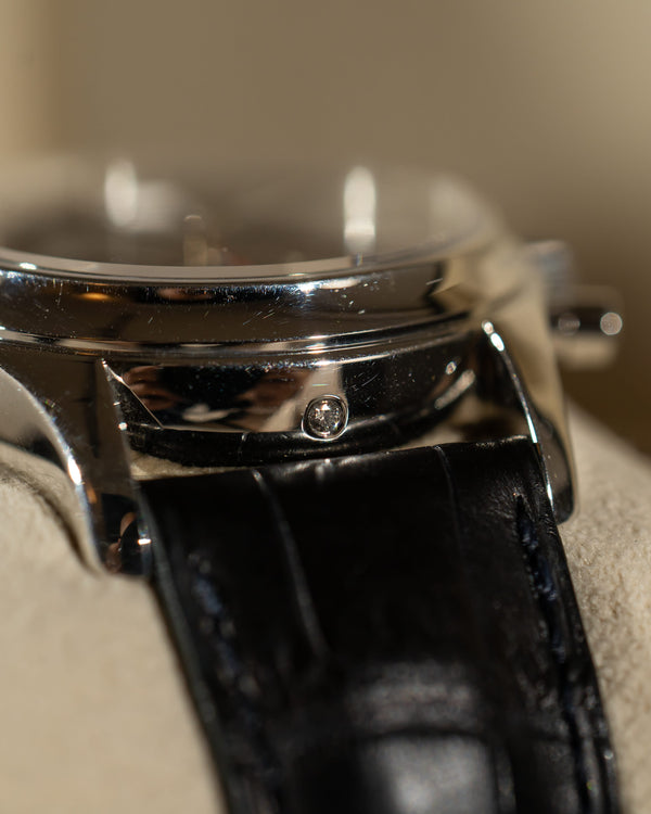 Patek Philippe Watch Annual Calendar Chronograph 5960P-015 - Platinum Blue Dial - Full Set (2010)