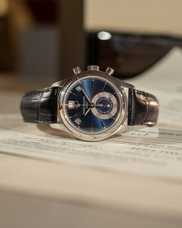 Patek Philippe Annual Calendar Chronograph 5960P – Platinum – Full Set (2010)