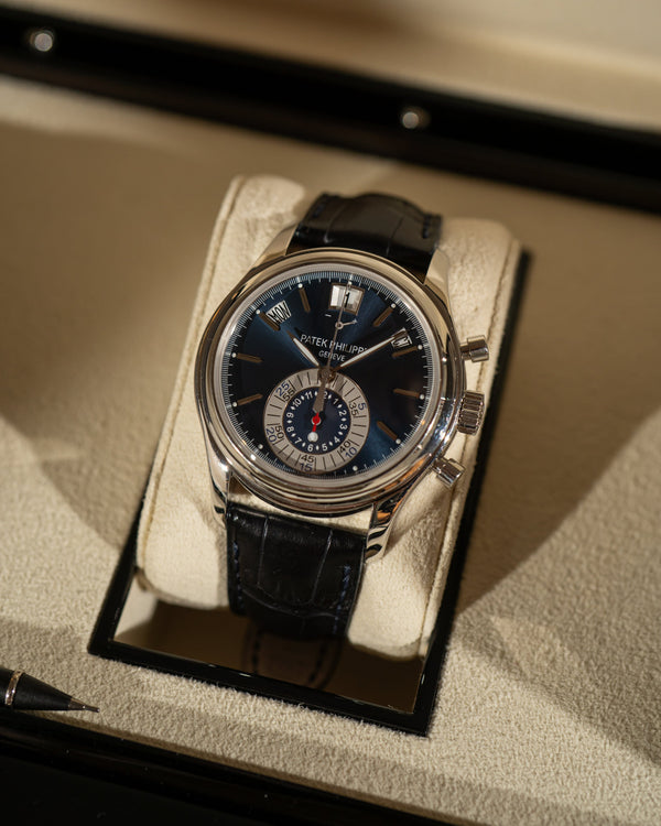 Patek Philippe Annual Calendar Chronograph 5960P – Platinum – Full Set (2010)