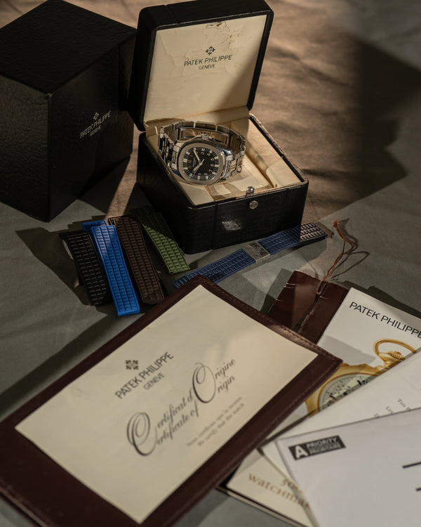 Patek Philippe Aquanaut 5065/1A – Tritium Dial – Collectors Set (1999)