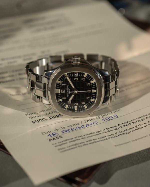 Patek Philippe Aquanaut 5065/1A – Tritium Dial – Collectors Set (1999)