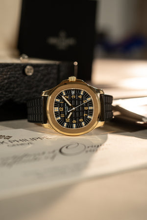 Patek Philippe Aquanaut 5065J - Tritium Dial - Full Set - German Delivery 1999.