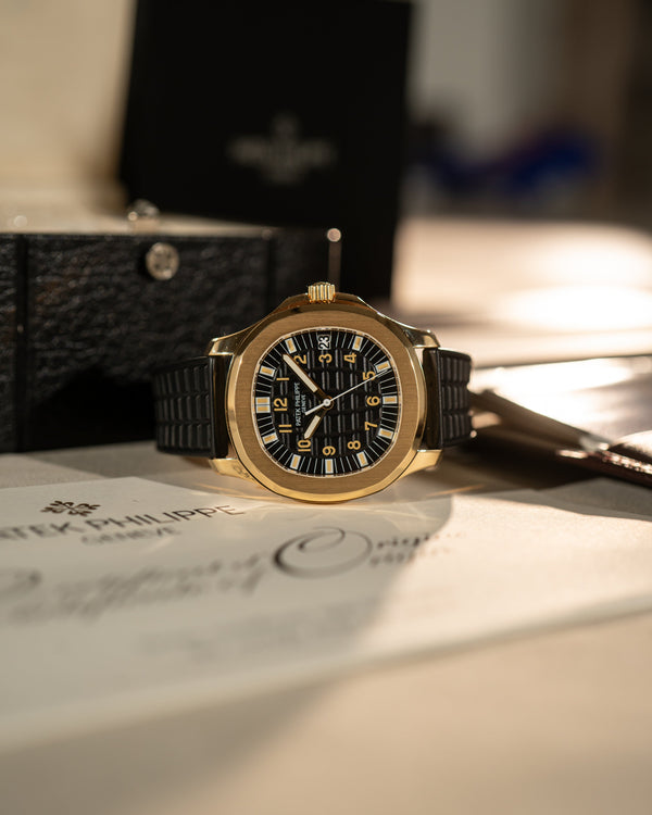 Patek Philippe Aquanaut 5065J - Tritium Dial - Full Set - German Delivery 1999.