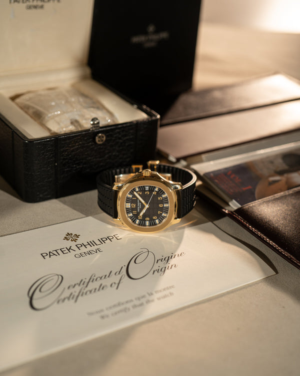 Patek Philippe Aquanaut 5065J - Tritium Dial - Full Set - German Delivery 1999.