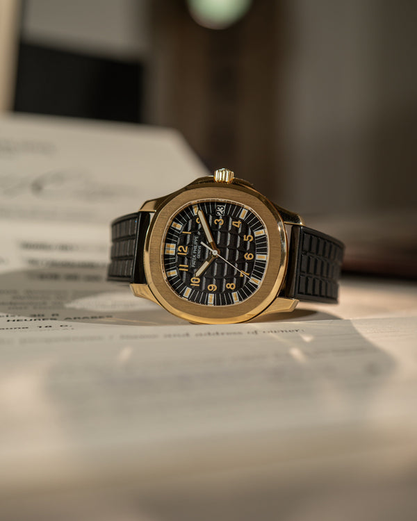 Patek Philippe Aquanaut 5065J - Tritium Dial - Full Set - German Delivery 1999.