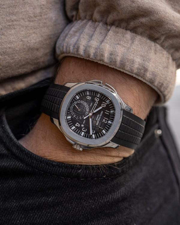Patek Philippe Aquanaut 5164A – Travel Time – Full Set (2020)