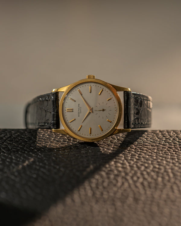Patek Philippe Calatrava 3796J - Yellow Gold - Unpolished - First Owner