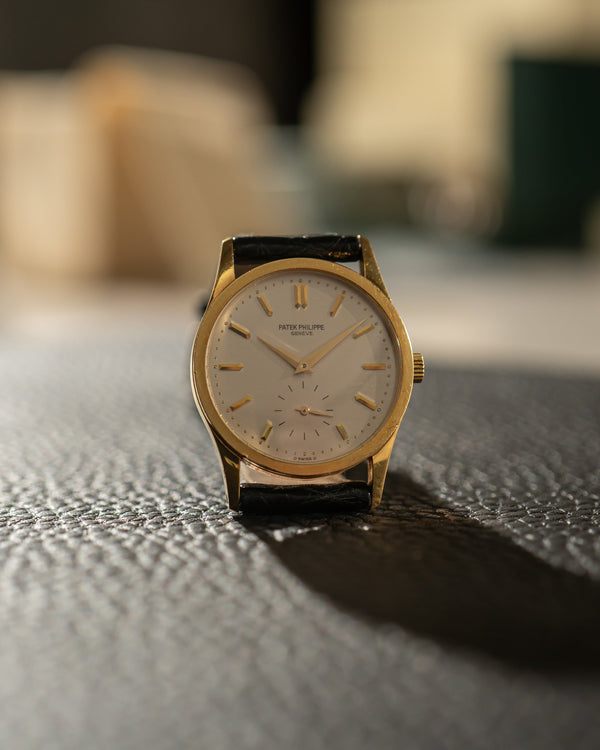 Patek Philippe Calatrava 3796J - Yellow Gold - Unpolished - First Owner