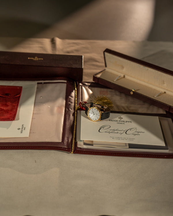 Patek Philippe Calatrava 3919J – Hobnail Bezel – Collector's Set (1998)