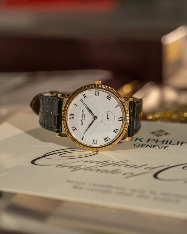 Patek Philippe Calatrava 3919J – Hobnail Bezel – Collector's Set (1998)