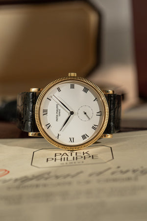 Patek Philippe Calatrava 3919J - Hobnail Bezel - Full Set (1997)