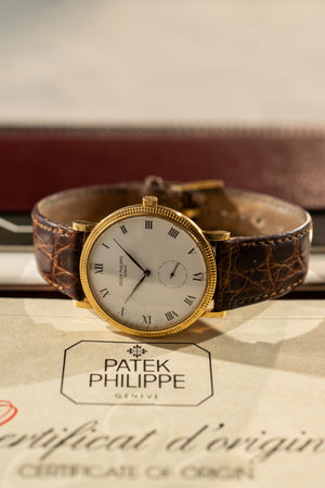 Patek Philippe Calatrava 3919J – With Papers (1988)