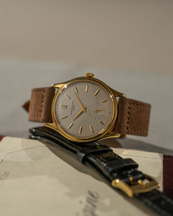 Patek Philippe Calatrava 3923J - Yellow Gold - With Papers