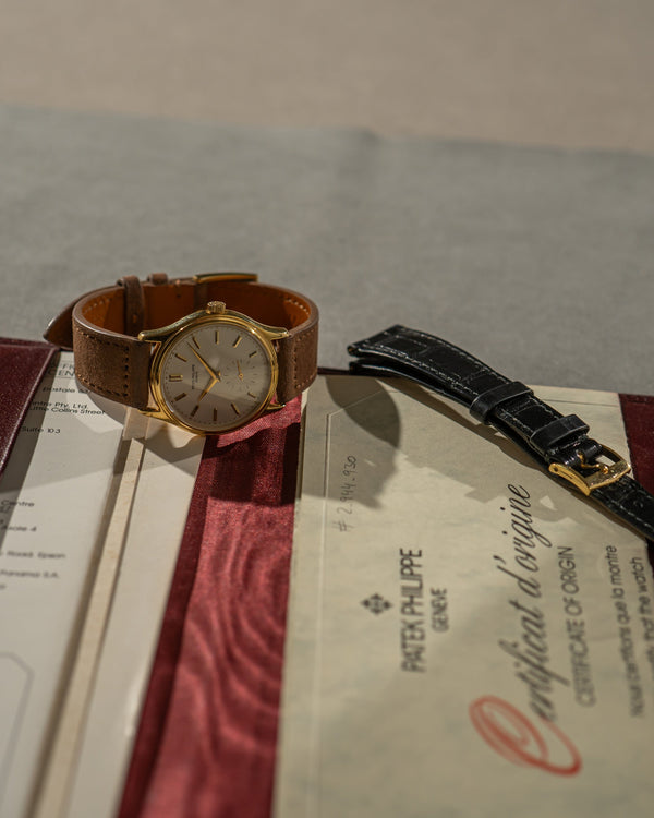 Patek Philippe Calatrava 3923J - Yellow Gold - With Papers