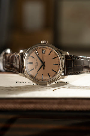 Patek Philippe Watch Calatrava 5227G-015 - Rose Gilt Salmon Dial - Unworn - Full Set - 2026