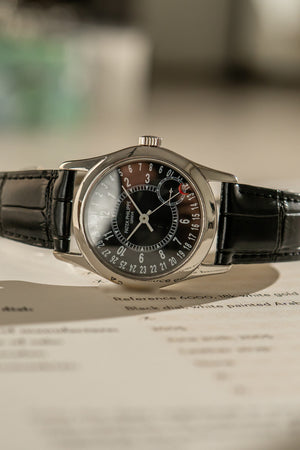 Patek Philippe Watch Calatrava 6000G - Black Dial - Extract from the Archives - 2005