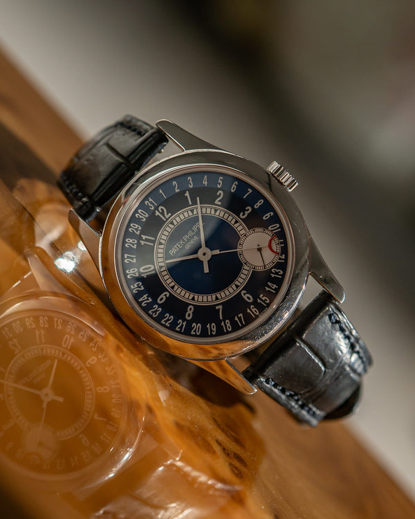 Patek Philippe Watch Calatrava 6000G - Blue Dial - Watch Only