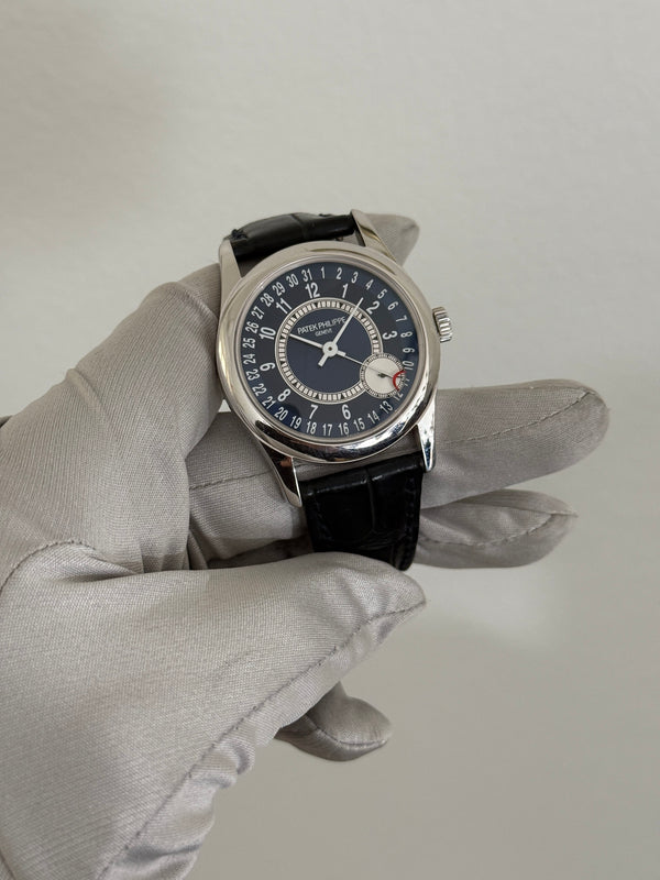 Patek Philippe Watch Calatrava 6000G - Blue Dial - Watch Only