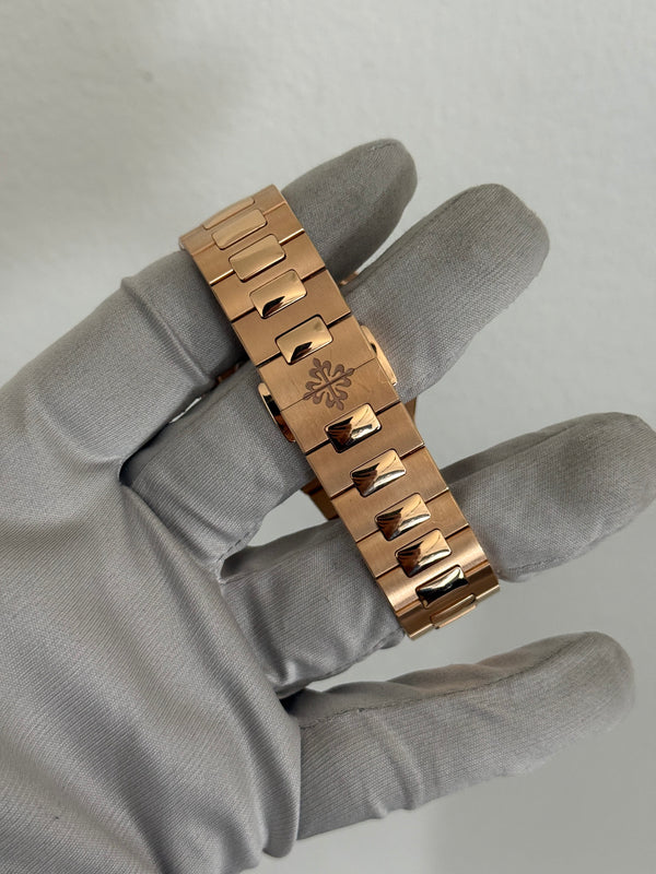 Patek Philippe Watch Cubitus 7128/1R - Rose Gold - Brown Dial - Full Set - 2025