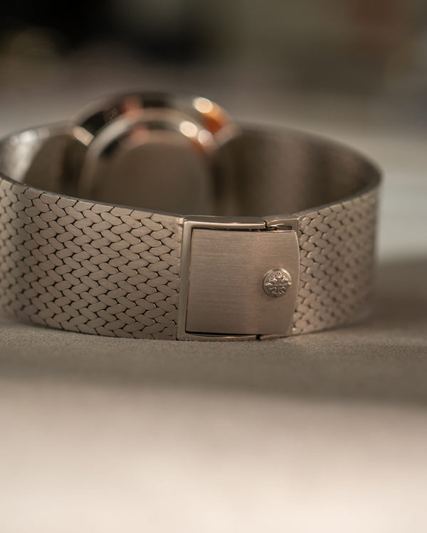 Patek Philippe Ellipse 3544G - Integrated Bracelet - White Gold