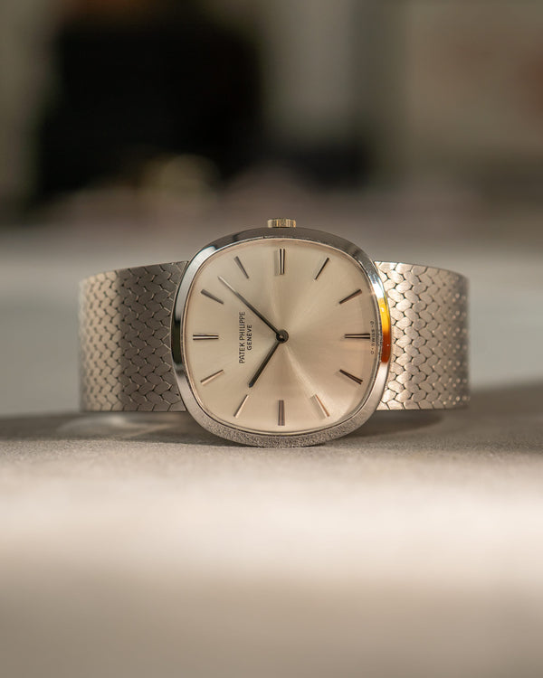 Patek Philippe Ellipse 3544G - Integrated Bracelet - White Gold