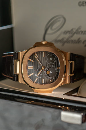Patek Philippe Watch Nautilus 5712R - Rose Gold - Full Set - 2015