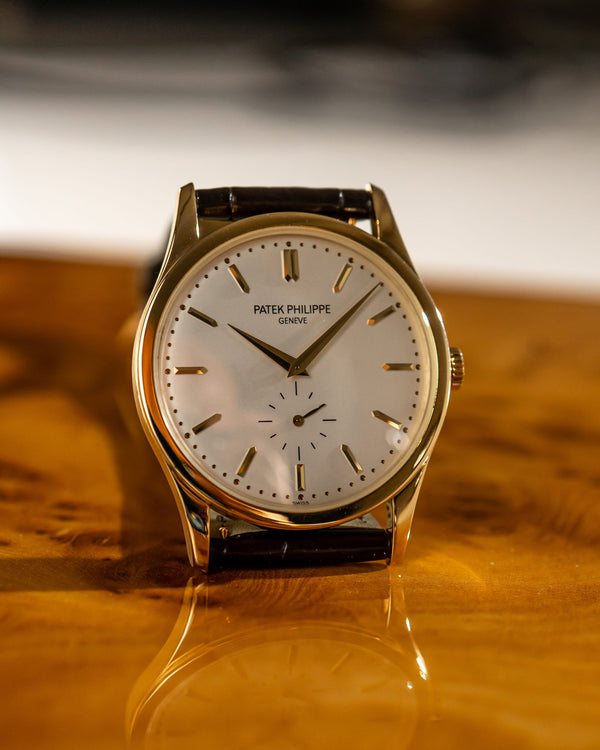 Patek Philippe Watch Patek Philippe Calatrava 5196J - Silvered Opaline Dial - Watch Only - ca. 2010s