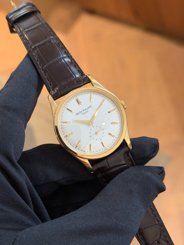 Patek Philippe Watch Patek Philippe Calatrava 5196J - Silvered Opaline Dial - Watch Only - ca. 2010s