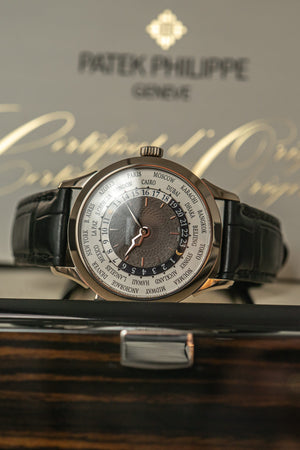 Patek Philippe Watch World Time 5230G - White Gold - Grey Dial - Full Set - 2020