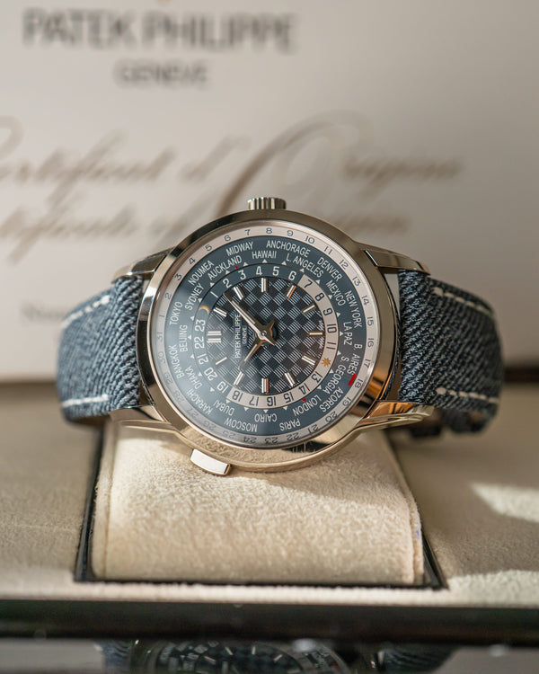 Patek Philippe Watch World Time Date 5330G-001 - White Gold - Full Set - 2024