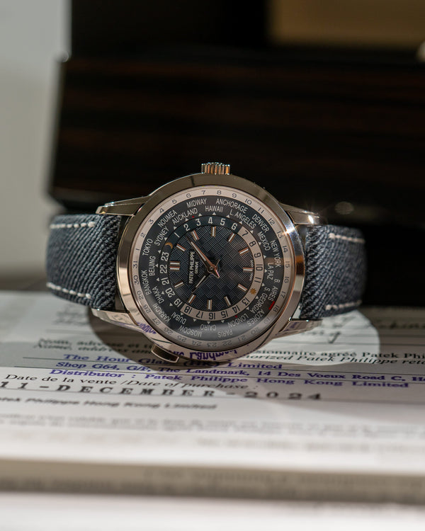 Patek Philippe Watch World Time Date 5330G-001 - White Gold - Full Set - 2024