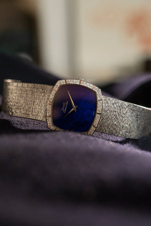 Piaget 12421 A6 – Lapis Lazuli Dial in 18k White Gold