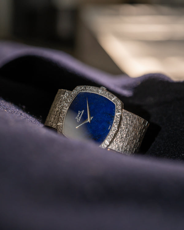 Piaget 12421 A6 – Lapis Lazuli Dial in 18k White Gold