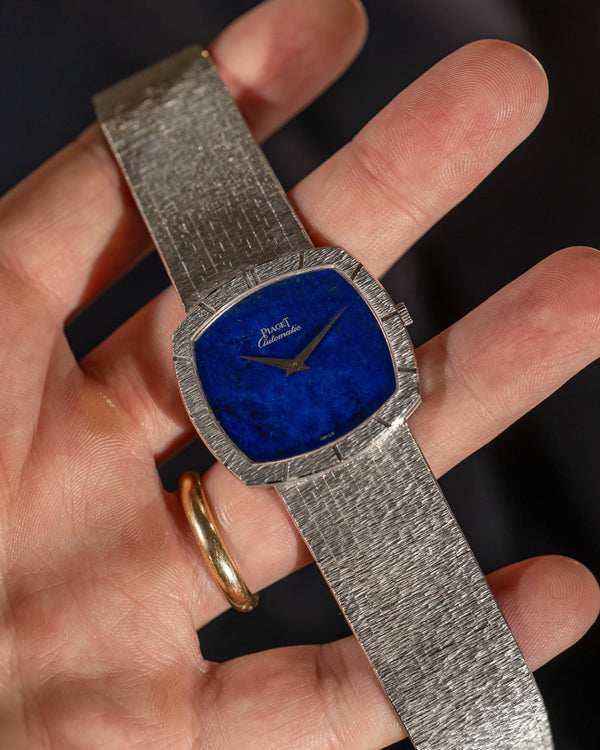 Piaget 12421 A6 – Lapis Lazuli Dial in 18k White Gold