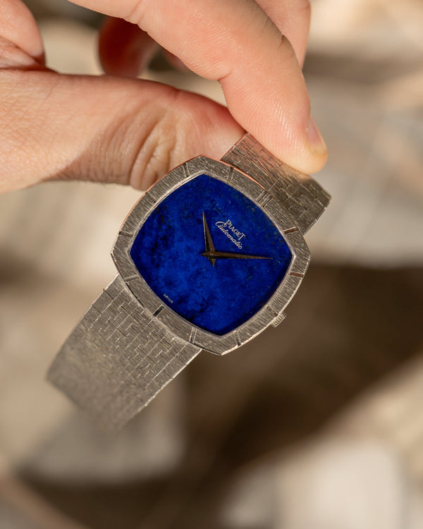 Piaget 12421 A6 – Lapis Lazuli Dial in 18k White Gold