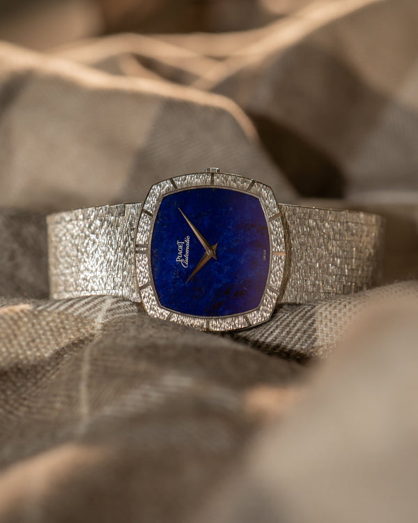 Piaget 12421 A6 – Lapis Lazuli Dial in 18k White Gold