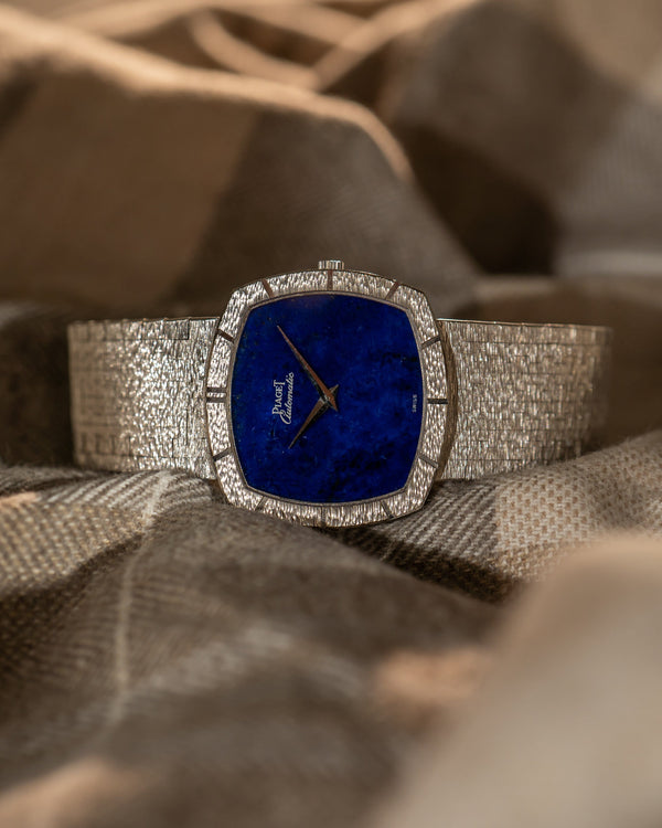 Piaget 12421 A6 – Lapis Lazuli Dial in 18k White Gold