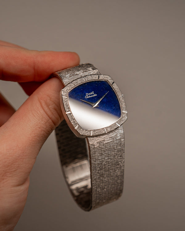 Piaget 12421 A6 – Lapis Lazuli Dial in 18k White Gold