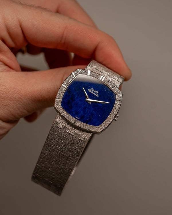 Piaget 12421 A6 – Lapis Lazuli Dial in 18k White Gold