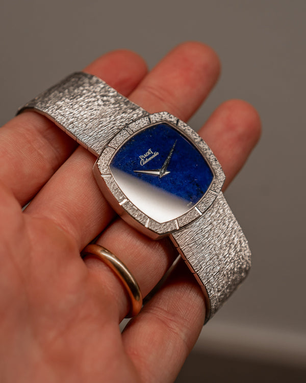 Piaget 12421 A6 – Lapis Lazuli Dial in 18k White Gold