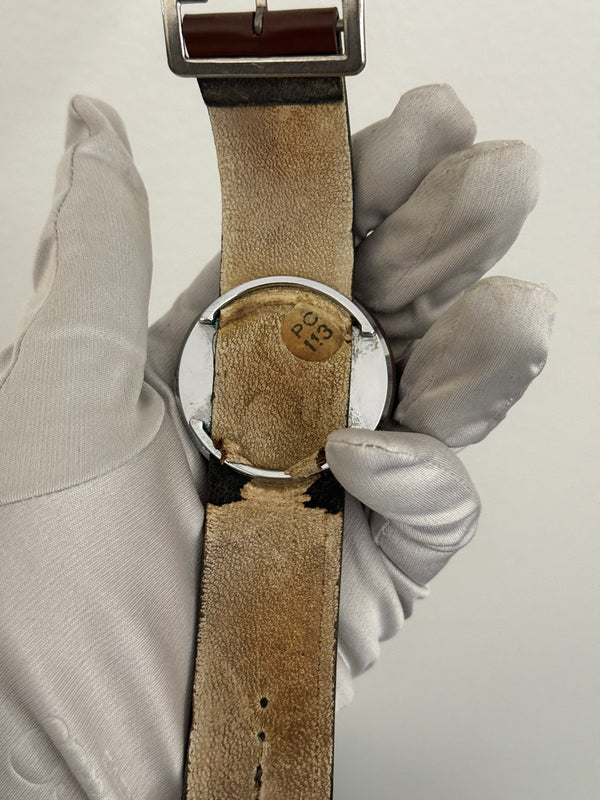 Pierre Cardin Watch Espace by Jaeger PC113 - Orange Acrylic - Watch Only - 1970s