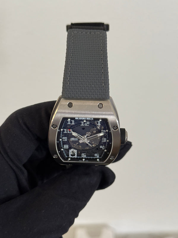 Richard Mille Watch RM 005 Automatic Date RM005 - Titanium - Full Set with 3 Extra Straps - 2008
