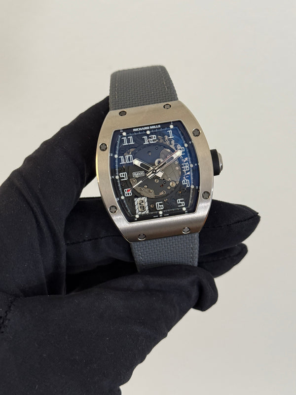 Richard Mille Watch RM 005 Automatic Date RM005 - Titanium - Full Set with 3 Extra Straps - 2008